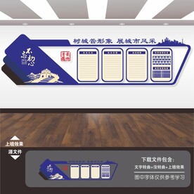 城管局展板海报标语背景墙形象墙