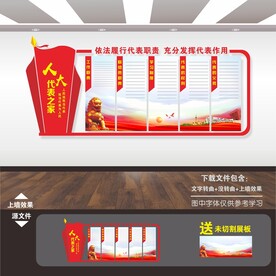 人大党代表展板文化墙