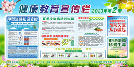 2023第二期健康宣传栏