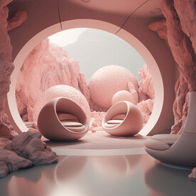 C4D 虚拟未来空间背景