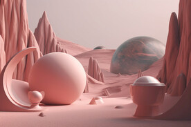 C4D未来科技背景