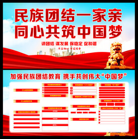 民族团结宣传