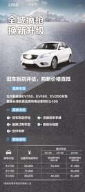 新能源汽车展架