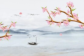 花鸟背景墙