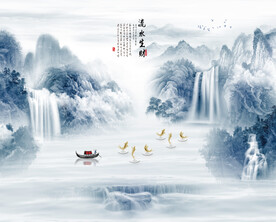 水墨山水