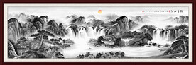 新中式国画山水画