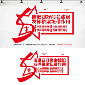四好商会文化墙