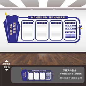 城管局文化墙