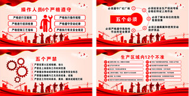 安全生产五必须