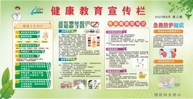 健康教育宣传栏图片