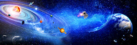 星空星系太阳系