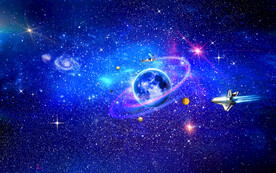 蓝色星空