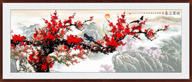 梅花国画梅花图