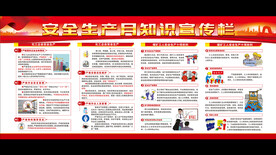 2023年安全生产月展板