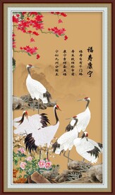 仙鹤图