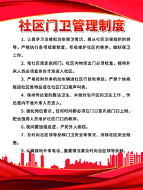 社区门卫管理制度