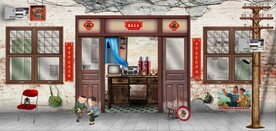 背景墙 壁画 装饰画 电视墙 