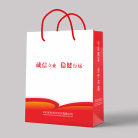 红色手提袋