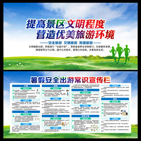 安全出游宣传栏