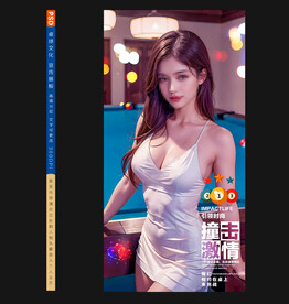 台球展板