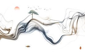 新中式水墨画