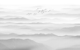 山水水墨画