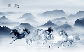 水墨风景画
