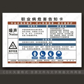 职业病危害告知卡