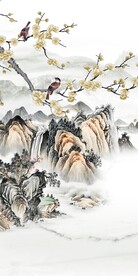 高档 大气清雅玄关 tif分层