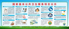 国家基本公共卫生服务项目公示
