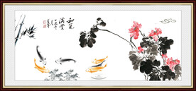 水墨鱼