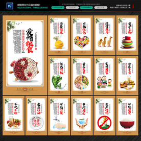 食堂文化展板