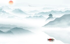 高档 山水新背景墙 TIf分层