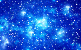 高清蓝色星空