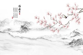 花鸟背景墙