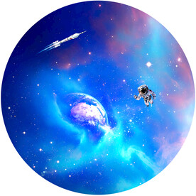 圆形星空吊顶