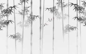 竹林背景墙