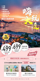 黄金海岸 威尼斯水城 旅游海报