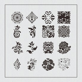 花边底纹