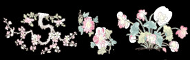 中国风工笔花鸟 梅兰竹菊 画