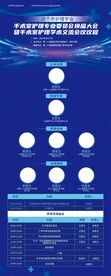 医疗学术交流议程展架易拉宝