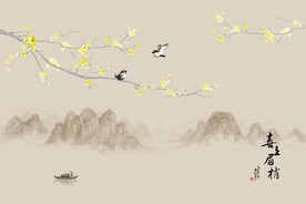 花鸟背景墙