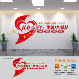 志愿者之家文化墙