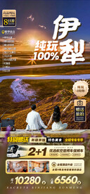  新疆旅游海报海报直客图