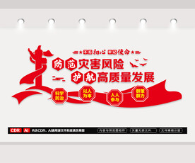 防灾减灾文化墙