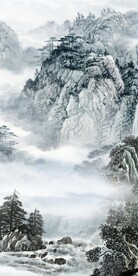大气 新现代玄关画 TiF分层