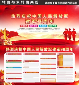 建军96周年建军96周年