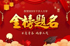 金榜题名背景