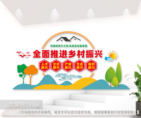 乡村振兴文化墙图片