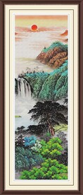 客厅山水画